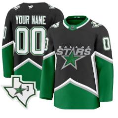 Custom Dallas Stars Jersey Name Number 99 Throwback Premium Al...