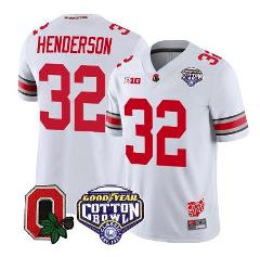 TreVeyon Henderson Jersey #32 Ohio State Good Year Cotton Bowl...