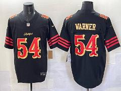 Fred Warner #54 Limited Jersey 2025 Rivalries Black