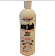 Youthair Creme Hair Coloring for Men and Women 16oz ORIGINAL F...
