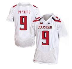 Texas Tech #9 Ondre Pipkins NCAA College Football Jersey White