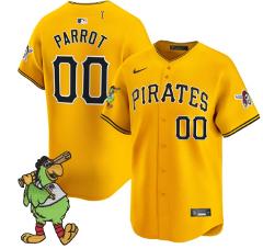 Pirate Parrot Jersey #00 Pittsburgh Pirates Pirate Parrot Patc...
