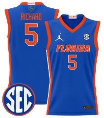 Will Richard Jersey #5 Florida Gators 2024 Lightweight Basketb...