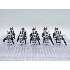 10pcs Star Wars Nova Corps Clone Engineers Minifigures Toy