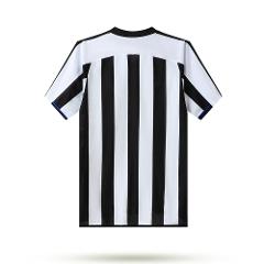 Newcastle United 2003-05 Home Men Retro Jersey  Black White