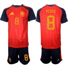 Spain #8 PEDRD Jersey National Team x World Cup 2026 Home Red ...