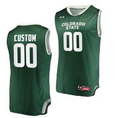 Custom Colorado State Rams Jersey Name and Number College Bask...