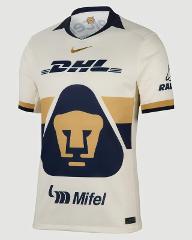 Pumas UNAM 2025-26 R. ERGAS 22 Home Jersey  Blanco