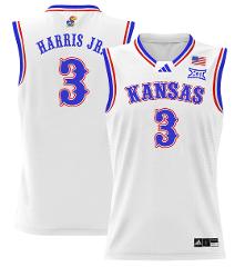 Dajuan Harris Jr Jersey #3 Kansas Jayhawks 2024 Lightweight Ba...