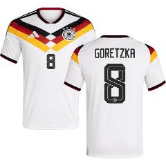 Germany Leon Goretzka #8 Home 2026 World Cup Jersey Fan Version