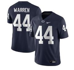 Penn State Nittany Lions #44 Tyler Warren Navy Stitched Jersey