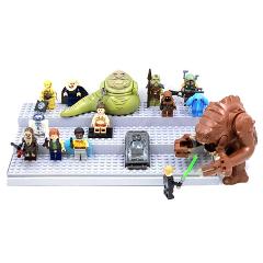 14pcs Star Wars Boba Fett, Han Solo, Rancor, Luke & Leia Minif...