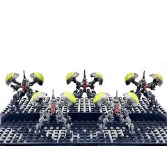5PCS Star Wars Buzz Droids Clone Wars Minifigures