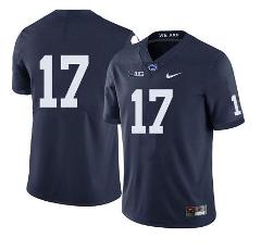 Penn State Mason Stahl Jersey #17 College Football Game Navy N...