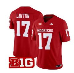Ty Son Lawton Jersey #17 Indiana Hoosiers Vapor Limited Footba...