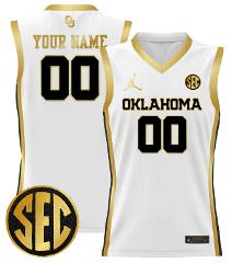 Custom Oklahoma Sooners Jersey 2024 Lightweight Basketball Sti...