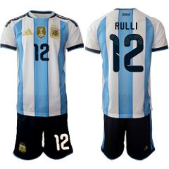 Argentina #12 RULLI Jersey  Team x World Cup 2026 Home White O...