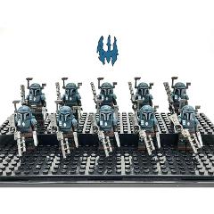 10PCS Star Wars Death Watch Mandalorians Minifigures