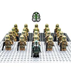 21PCS Star Wars Commander Gree 41st Kashyyyk Clone Troopers Mi...