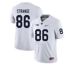 Penn State Brenton Strange Jersey #86 College Football Game Wh...