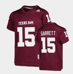 Texas A&M Aggies #15 Myles Garrett Maroon Stitched Football Je...