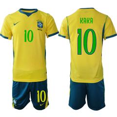 Brazil #10 KAKA Jersey National Team x World Cup 2026 Home On ...