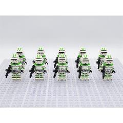 10pcs Star Wars 442nd Clone Specialists Minifigures