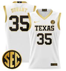 Kevin Durant Jersey #35 Texas Longhorns 2024 Lightweight Baske...