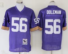 Mens Chris Doleman #56 Football Game Replica Jersey Gold Trim ...