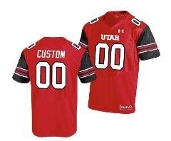 Custom Utah Utes Jersey Name and Number NCAA College Football ...
