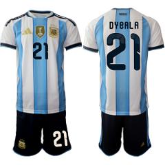 Argentina #21 DYBALA Jersey  Team x World Cup 2026 Home White ...