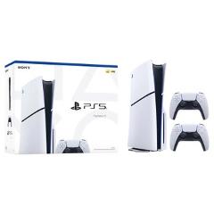Sony Playstation 5 Slim Disc Console and DualSense Controller ...