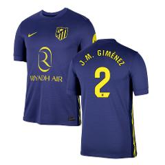 Jos Mara Gimnez 2 Atltico de Madrid 2025-26 Away Match Jersey ...