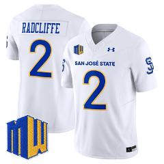 Lamar Radcliffe Jersey #2 San Jos State Spartans 2025 Limited ...