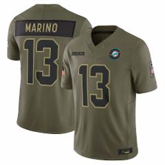 Dan Marino Olive Miami Dolphins 2025 Salute to Service Retired...