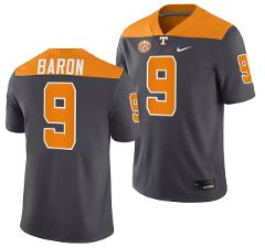 Tennessee Volunteers #9 Tyler Baron Jersey 2023 Artful Dodger ...