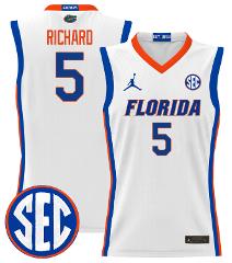 Will Richard Jersey #5 Florida Gators 2024 Lightweight Basketb...