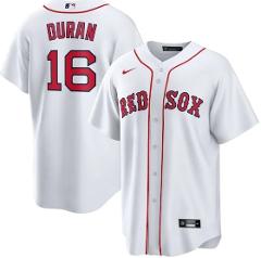 Jarren Duran Boston Red Sox Home Jersey White