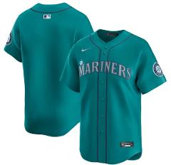 Seattle Mariners Road Limited Jersey Aqua