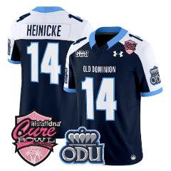 Taylor Heinicke Jersey 14 Old Dominion Monarchs 2025 Cure Bowl...