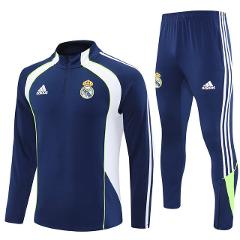 Real Madrid 2025-26 Soccer Training Set  Royal Blue