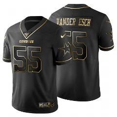 Men's leighton vander esch dallas cowboys jersey golden editio...