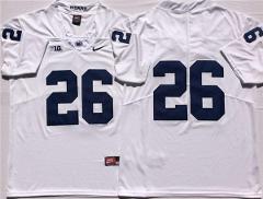 Penn State Saquon Barkley Jersey #26 College Football Game Whi...