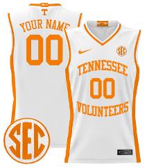 Custom Tennessee Vols Jersey Name, Number 2024 Lightweight Bas...