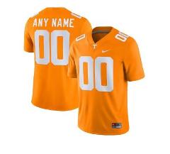 Custom Tennessee Volunteers Orange Football Jersey