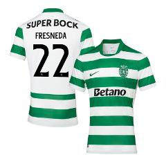 Ivn Fresneda 22 Sporting CP 2025-26 Home Match Jersey  Green