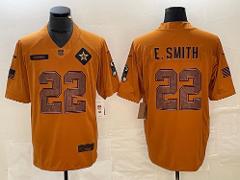 Mens Emmitt Smith #22 2023 Salute To Service Limited Football ...
