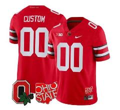 Custom Ohio State Jersey Name and Number Football Stitched Log...