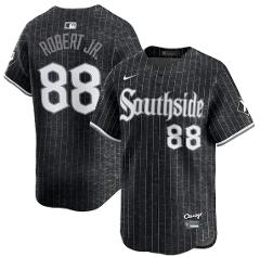 Luis Robert Jr. Chicago White Sox Jersey Black