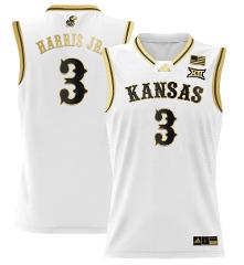 Dajuan Harris Jr Jersey #3 Kansas Jayhawks Lightweight Basketb...